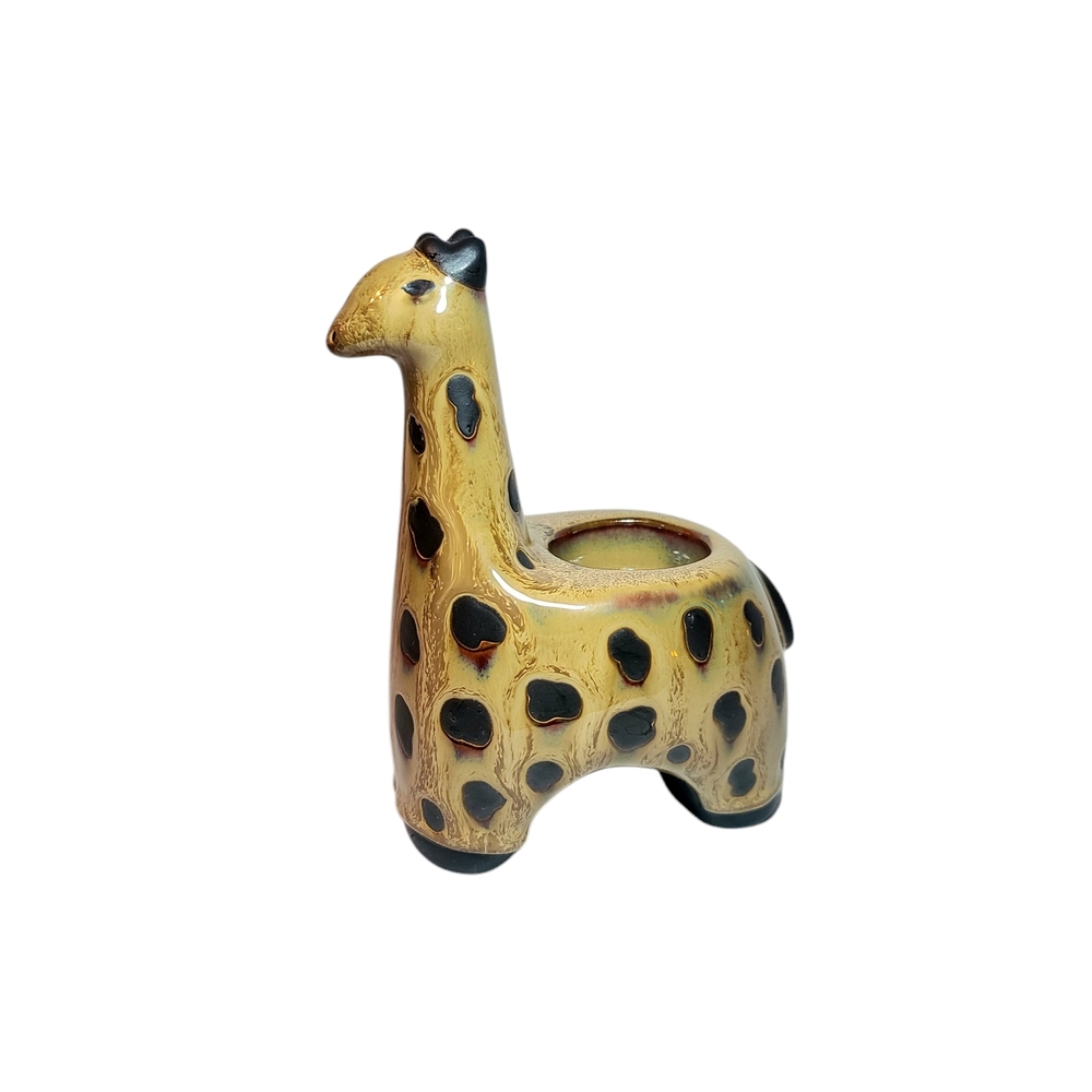 Giraffe-Shaped Candle Holder